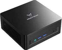 MINIS FORUM UM760 Slim Mini PC - AMD Ryzen 5 7640HS - 6 branduoliai / 12 gijų - iki 5,0 GHz - 16GB DDR5 - 1 TB PCIe 4.0 SSD - DP/HDMI 2.1 / USB 4 - "Wi-Fi 6E" / "Bluetooth 5.2