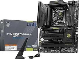 MSI MAG Z890 Tomahawk WiFi pagrindinė plokštė, ATX - Palaiko "Intel Core Ultra" procesorius (2 serija), LGA 1851 - DDR5 atminties stiprinimas 4 x DDR5 (9200+ MT/s OC), 1 x PCIe 5.0 x16, 1 x M.2 Gen5, 5G LAN, Wi-Fi 7