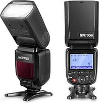 NEEWER NW700-C TTL blykstė Speedlite, suderinama su "Canon" DSLR fotoaparatais 1/8000 s didelės spartos sinchronizacija, 1/1-1/256 išvesties TCM funkcija 230 pilnos galios blyksnių 0,1-2,7 s atkūrimas, baterijos neįtrauktos