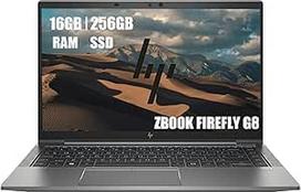 Nešiojamasis kompiuteris "HP ZBook Firefly 14 G8 Workstation", 14 colių FHD (1920 x 1080), "Intel Core i5-1145G7", 16GB RAM, 256GB SSD, JAV QWERTY klaviatūra, "Windows 11 Pro" (atnaujintas)