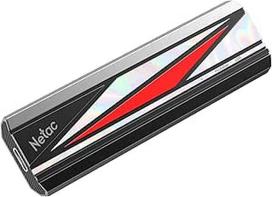 Netac PSSD 256GB išorinis SSD diskas 256GB USB3.2 Gen 2 skaitymo greitis iki 2000MB/s su 2 kabeliais (C į C ir C į A) Nešiojamas SSD diskas kompiuteriui Telefonas Kompiuteris Kompiuteris Žaidėjas Vlogeris Verslas