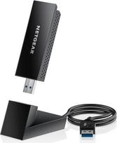 NETGEAR Nighthawk WiFi 6E USB 3.0 adapteris (A8000) - AXE3000 trijų dažnių belaidis gigabitinis greitis (iki 3Gb/s) Veikia su bet kuriuo "WiFi 6" ar 6E maršrutizatoriumi ar tinklelio sistema - skirtas "Windows" kompiuteriams