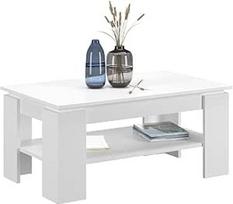 Newroom Milon.one Kavos staliukas Baltas svetainės stalas Modernus 100 x 45 x 60 cm (plotis x aukštis x gylis) Sofos stalas Stalas Stalas Svetainė
