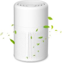 Oro valytuvas alergiškiems žmonėms su H13 HEPA filtru, 37 dB itin tylus, oro valytuvas nuo dūmų, dulkių, žiedadulkių ir naminių gyvūnėlių plaukų, nešiojamas kambario oro valytuvas su aromaterapija namams ir miegamajam
