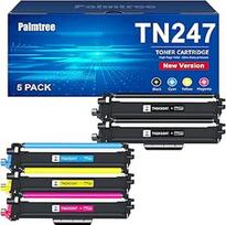 Palmtree suderinamas su Brother TN-243CMYK Toneris Brother MFC L3750CDW Brother MFC-L3750CDW Toneris Brother MFC-L3770CDW TN247 TN243 TN243 TN243CMYK DCP-L3550CDW HL-L3210CW HL-L3230CDW MFC-L3730CW (5 pakuotės)