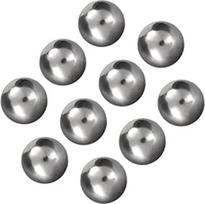 PATIKIL 17-mm-Präzisionskugeln, 10 Stück Kugellagerkugeln aus Chromstahl G10