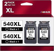 PG-540XL 540 juodos spalvos kasetės 540 XL suderinamos su "Canon" spausdintuvo kasetėmis 540 540xl juodos spalvos, skirtos "Canon PIXMA TS5150 TS5151 MG3650 MG3350 MG3150 MG3250 MX535 MX475 MG4250 PG540 XL XL XL (2