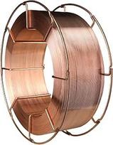 Plieninė suvirinimo viela SG 2, skersmuo 1,0 mm, 16 kg, su TÜV ir DB patvirtinimu (galima pasirinkti 0,8-1,2 mm skersmenį)