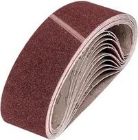 QUARKZMAN 100 mm x 915 mm šlifavimo juostos, 12 vnt., 40 grūdėtumo aliuminio oksido šlifavimo juostos, skirtos medžio apdirbimui, metalo poliravimui, peilių galandinimui