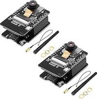 RUIZHI ESP32 CAM modulis, ESP32-CAM 8MB, ESP32 CAM "WiFi" / "Bluetooth" kūrimo plokštė su kamera 2640 + 2,4G antenos IPEX ir TF kortelės lizdo modulis su "Micro USB", suderinama su "Arduino" (2 vnt.)