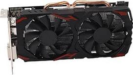 RX 580 8GB žaidimų vaizdo plokštė su dviem ventiliatoriais, skirta staliniams kompiuteriams, prijungiama ir naudojama tyliai, didelio našumo (580 8G D5)