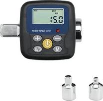 Skaitmeninis dinamometrinio veržliarakčio adapteris Elektroninis dinamometrinis įrankis apima 1/2", 1/4 ir 3/8 adapterius Skaitmeninis ekranas