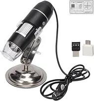 Skaitmeninis mikroskopas, odos analizatorius, plaukų detektorius, nešiojamoji USB apžiūros kamera, 0-200X didinimas, su stovu ir 8 baltais LED žibintais, suderinama su "Windows XP