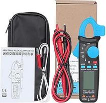 Skaitmeninis multimetras, AC DC Spannung Strom Widerstand Temperatur Tester, 6000 Count True RMS Auto Ranging Multimeter mit Durchgangsdiodentest, für Kfz-Haushaltselektronik