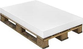 Sleepling Putų pjaustymas padėklų pagalvėms 120 x 80 x 10 cm, Putos, Putų paminkštinimas, Putų kilimėlis, Putų plokštė, Putų lenta, Pagalvių čiužinys (RG 19 kg)