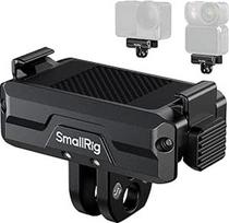 SMALLRIG magnetinis adapterio laikiklis su dvigubu laikikliu, skirtas DJI Osmo Action 6/Osmo Nano, dvikryptis greitai keičiamas magnetinis sulankstomas adapteris su 2 laikikliais ir 1/4"-20 sriegio skyle - 5890