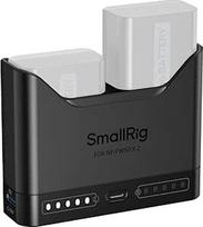 SMALLRIG NP-FW50 akumuliatoriaus įkroviklis "Sony", 2H dvigubas įkroviklis su 11W USB-C prievadu, skirtas "Sony" A6000, A6100, A6300, A6400, ZV-E10, A7, A7S, A7R, A7SII, A7RII, A5000, A5100, ILCE-QX1-54 993