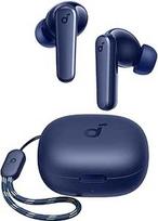 soundcore by Anker P20i True Wireless Earbuds, belaidės "Bluetooth" ausinės, 10 mm garsiakalbis, "Bluetooth 5.3", reguliuojamas ekvalaizeris, 30 valandų atkūrimo laikas, IPX5 atsparios vandeniui, 2 mikroschemos su dirbtiniu intelektu (mėlynos spalvos)