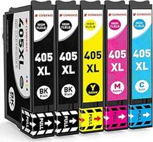 Suderinamos spausdintuvų kasetės su Epson 405XL 405 XL kasetėmis, skirtomis Workforce Pro WF-4830DTWF WF-4830 WF-4820 WF-3825 WF-3820 WF-4825 WF-7840 WF-4820DWF WF-3825DWF 3820DWF 4825DWF