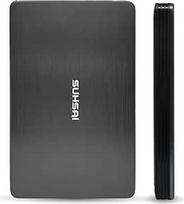 SUHSAI išorinis kietasis diskas, 320GB USB 3.0 lengvas kietasis diskas duomenų atsarginei kopijai kurti ir saugoti, nešiojamasis žaidimų kietasis diskas, kietasis diskas su išplėstine atmintimi, skirtas žaidimų nešiojamiesiems kompiuteriams, PC, Mac, sta