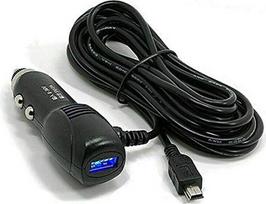 SUWNAN Mini USB įkrovimo kabelis 3,5M 5V Dash Cam maitinimo laidas, skirtas prietaisų skydelio kamerai DVR GPS automobilyje Truck Van Motociklas