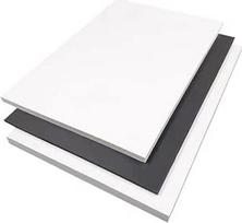 Šviesios spalvos PVC plokštės - 15 mm polivinilchlorido plokštės, skirtos meno kūriniams, šventėms, 3 vnt.(1.5x20x30cm)