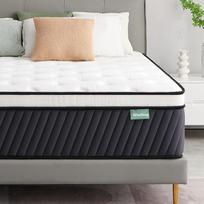 SZsuilong čiužinys 180 x 200, aukštis 30 cm Kišeninis spyruoklinis čiužinys 7 zonų kietumo H3 H4 su atminties putomis Komfortinis spyruoklinis čiužinys Ergonomiškas, 100 naktų bandomasis miegas