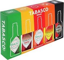 TABASCO Hot Sauce Set - Scharfe Soßen Geschenkset mit 5 verschiedenen Geschmacksrichtungen - Chili Sauce 100% natürliche Zutaten - Schärfe-Anfänger bis Schärfe-Liebhaber kommen auf ihren Geschmack