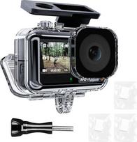 TELESIN Vandeniui atsparus dėklas DJI Osmo Action 5 Pro Action 4/3 fotoaparatui Povandeninis korpusas Korpuso narvas 45M Deep Diving Snorkeling su greito nuėmimo tvirtinimo varžtais Priedai