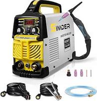TIG suvirinimo aparatas SSIMDER 140 A 2 in 1 liftas TIG/MMA suvirinimo aparatas su WP-17 TIG suvirinimo degikliu Elektrodai Suvirinimo aparatas TIG-200 IGBT inverterio suvirinimo aparatas Tinka ūkiui Remontas Namai pasidaryk pats