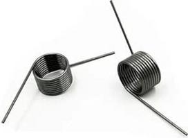 Torsioninė spyruoklė 10 vienetų Grįžtamosios spyruoklės Spyruoklė 65Mn plieno vielos skersmuo 0,7 mm (6,3 mm (9 ratai), 5,5 mm (10 vienetų), 0,7 mm (120 laipsnių))