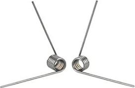 Torsioninė spyruoklė, kairiojo posūkio spyruoklė, vielos skersmuo 2,0 mm, 65Mn, 10 dalių (8Lap (kairysis sukimas), 20 mm, 2,0 mm (60Anglen))