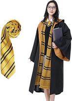 TOTOY Hogvartso burtininko apsiaustas, Ravenclaw apsiaustas, Hufflepuff apsiaustas, Harry Potter Cosplay kostiumas suaugusiems 93200 (M-XL)