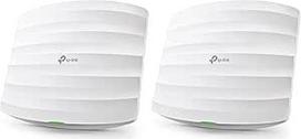 TP-Link EAP225 dviejų juostų WLAN prieigos taškas (dviejų juostų 1350Mbps, 802.3af/at PoE, "Omada SDN", centrinis valdymas, profesionalus "Mesh WiFi", tinka montuoti ant sienos ir lubų), baltas (2 vnt.)