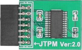 TPM2.0 modulis TPM modulio plokštė TPM 2.0 modulis TPM 2.0 modulis 14 kontaktų LPC sąsaja Kompiuterių pagrindinės plokštės su stipriu šifravimu