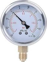 TS-PGGZ604-2bar 1/4BSP Y60 radialinis manometras, skirtas buitiniam slėgiui matuoti