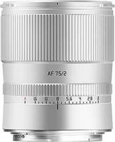 TTARTISAN AF 75mm F2 sidabrinis fotoaparato objektyvas su automatinio fokusavimo funkcija, skirtas viso kadro portretiniams objektyvams (skirtas Nikon Z)