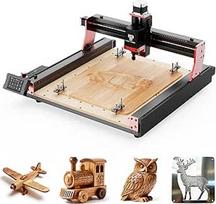 Twotrees CNC frezavimo staklės TTC450 Pro, 95% iš anksto sumontuotas CNC medienos frezavimo staklės, CNC frezavimo staklės metalo, akrilo, medžio masyvo graviravimui, 3 ašių graviravimo staklės, darbinis plotas: 460 x 460 mm
