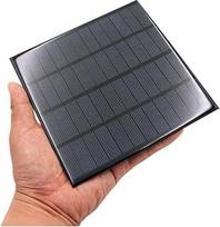 VCHICS 1vnt Solarpanel 1 2V 3W Sonnensystem DIY for leichte Handy -Ladegeräte tragbare Solarzelle 3W 18650