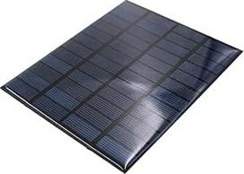 VCHICS 1vnt. 1 2V 2W Mini -Solarzellenzellen DIY for leichte Handy -Spielzeug -Ladegeräte tragbare Power Bank Outdoor -Solarzellen