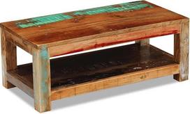 vidaXL vidaXL Kavos staliukas Baldai Dekoras Namų biuras Medžio masyvas 90x45x35 cm