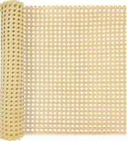 Vienos vytelių pynė parduodama metrais 40 x 200 cm - nendrinių austinių juostų rotango ritinys, skirtas "pasidaryk pats" baldų apdailai - rankų darbo PE plastikiniai pinti kilimėliai rotango meistrams