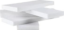 Violetinės Schaumstoff plokštės, skirtos dekoratyvinei ir modeliavimo technikai - 5 vnt., 300 x 100 x 20 mm, Bastelgrundplatten aus Polystyrol