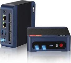 wo-we P8 Gaming Mini PC, AMD Ryzen 5 7640HS (pralaimėjimas 6600H/6800U); 32GB DDR5 1TB PCIe 4.0 SSD, Radeon 760M mini kompiuteris (6C/12T, iki 5,0 GHz), dvigubas 2,5GbE LAN WIFI6E/BT5.2, USB4 trigubas ekranas