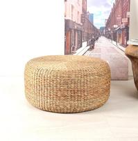 wohnfreuden Sėdynė Pouf 60 cm Vandens hiacintas Natūrali taburetė