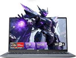 Žaidimų nešiojamasis kompiuteris | 15,6 colių nešiojamasis kompiuteris | AMD Ryzen 7 5825U | Iki 4,5 GHz | 16GB RAM | 1 TB SSD | AMD Radeon | NVMe PCIe 3.0 | WiFi6 | HDMI