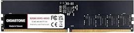【DDR5 RAM】GIGASTONE 32GB DDR5 4800MHz PC5-38400 CL 40-40-40-77 1.1V UDIMM 288 Pin Non-ECC Unbuffered PC Desktop Tik atminties modulio atnaujinimas