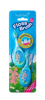 BrushBaby FlossBrush dantų šepetėlis vaikams nuo 0 iki 3 metų, 2gb