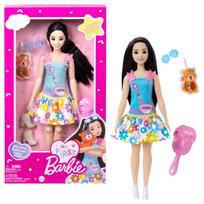 BARBIE Lėlė My First Barbie, juodaplaukė, HLL22
