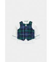 MOTHERCARE marškiniai ilgomis rankovėmis, liemenė ir peteliškė, FC684